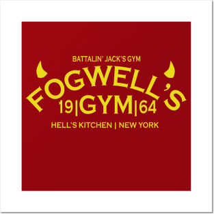 Fogwell's Gym Posters and Art